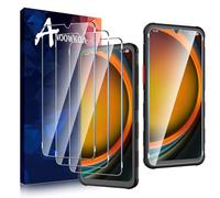 Anoowkoa Verre Trempé pour Honor X5c Plus/Samsung Galaxy Xcover 7/Xcover 7 Pro Film Protection Écran Ultra Résistant aux Rayures Protecteur de Téléphone Portable pour Écran Complet, 3 Pièces