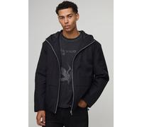 Anorak à col montant homme - noir - L, noir