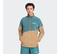 Anorak molleton Terrex Multi Climawarm Preloved Teal / Cardboard / Semi Impact Orange 2XL