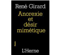Anorexie et désir mimétique