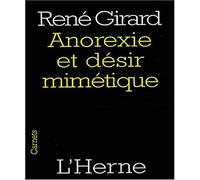 anorexie et desir mimetique
