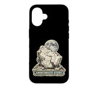 ANORTHOSITE Study Roche des Hautes Terres Lunaires Coque pour iPhone 16