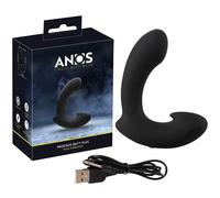 ANOS Prostate Butt Plug with Vibration-5530260000 Noir Taille Unique