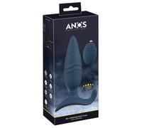 ANOS RC Thrusting Plugs Anals with Vibration Bleu 4,1 cm