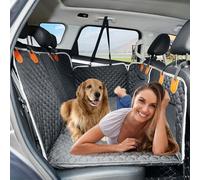 ANOSOSPECIAL Extension de siège arrière, Housse de siège de Voiture pour Chien, hamac de Voyage imperméable pour Animal Domestique, Matelas de Camping Durable, Facile à Nettoyer pour Auto（Noir）