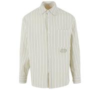 Another Cotton Lab Chemise ' ' beige clair / vert pastel, Taille S