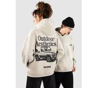 Another Cotton Lab Outdoor Aesthetics Washed Sweat à capuche noir XL