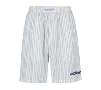 Another Cotton Lab Pantalon bleu marine / bleu clair / blanc, Taille 31-32