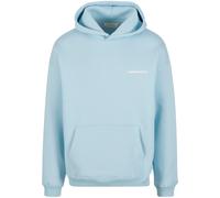 Another Cotton Lab Sweat-shirt 'Good Karma Club' bleu clair / blanc, Taille S