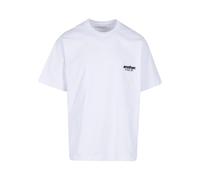 Another Cotton Lab T-Shirt 'Almost Home' noir / blanc, Taille M