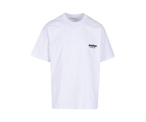 Another Cotton Lab T-Shirt 'Almost Home' noir / blanc, Taille M