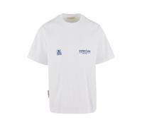 Another Cotton Lab T-Shirt 'Another Day' gentiane / blanc, Taille XS