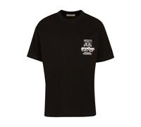 Another Cotton Lab T-Shirt 'Sunday Morning' noir / blanc, Taille M