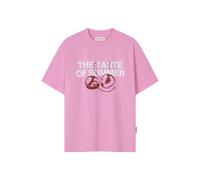 Another Cotton Lab T-shirt 'Taste of Summer' rose clair / bordeaux / blanc, Taille L