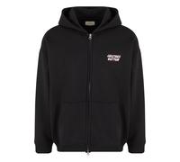 Another Cotton Lab Veste de survêtement 'Sugar Daddy' poudre / noir, Taille M