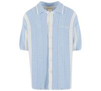 Another Cotton Lab Vestes en maille bleu clair / blanc naturel, Taille S