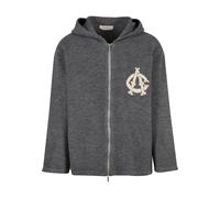Another Cotton Lab Vestes en maille 'Yankee' beige / gris chiné, Taille M