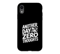 Another Day of Zero Thoughts Dragon Barbu Amusant pour Reptile Coque pour iPhone XR