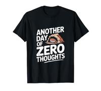 Another Day of Zero Thoughts Dragon Barbu Amusant pour Reptile T-Shirt