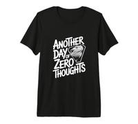 Another Day of Zero Thoughts Dragon Barbu T-Shirt Haut de Gamme