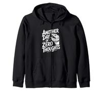 Another Day of Zero Thoughts Reptile Lézard Barbu Dragon Sweat à Capuche