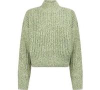 Another Label Dylan Knitted Pull Long Sleeve Lily Pad Melee Taille: M | Pulls en Maille Outlet | Femme
