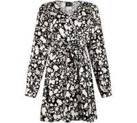 Another Label May Dress Black Flower Taille: M | Robes Mini Outlet | Femme | Le Noir
