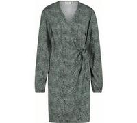 Another Label Mia Dress L/s Grey Green Animal Taille: S | Robes Mini Outlet | Femme | Gris