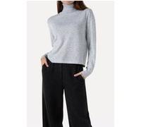 Another Label Milla Knitted Pull Long Sleeve Light Grey Melee Taille: XL | Pulls Outlet | Femme | Gris