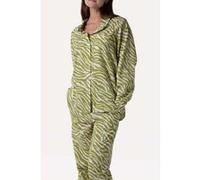 Another Label Stella Shirt Abstract Green Taille: M | Pyjamas Outlet | Femme | Vert