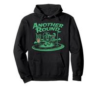 Another Round Funny Golf & Drinking Vintage Golfeur Sweat à Capuche