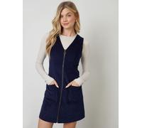 Another Sunday Another Sunday Blue Corduroy Zip Through Mini Dress Blue EU 46 (UK 18)