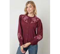 Another Sunday Another Sunday Red Gingham Button Through Blouse