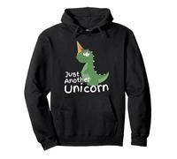 Another Unicorn Licorne Dinosaure avec Une Gaufre de Glace Sweat à Capuche