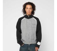 Another Cotton Lab Vestes en maille 'Another' anthracite / noir / blanc, Taille XL