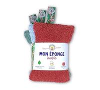 Anotherway - Lot de 3 éponges lavables et réutilisables - unité