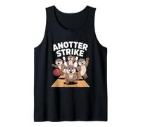 Anotter Strike Jeu de jeux de mots loutres Débardeur