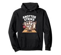 Anotter Strike Jeu de jeux de mots loutres Sweat à Capuche