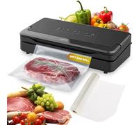 Anova Culinary Precision Machine à emballer sous vide Pro, comprend 1 rouleau de sac, pour le stockage sous vide et les aliments, noir, moyen