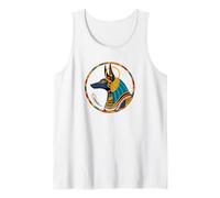 Anpu Anubis coloré - Chien égyptien Dieu des Morts Anubis Débardeur