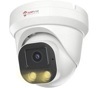 Anpviz 4K PoE Surveillance Camera, 8MP Dôme IP Caméras Exterieur, AI Personnes/Véhicules, 30m Vision Nocturne Couleur à Double Lampe Intelligente, Micro intégré, Entièrement Métallique, IP66
