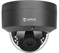 Anpviz 5MP HD Outdoor PoE Dome IP Surveillance Camera, Détection de Mouvement, 30m Vision Nocturne Infrarouge, Objectif 2,8 mm, Microphone, Tout Métal, Câblé, sans Adaptateur, IP66 (Séries U)
