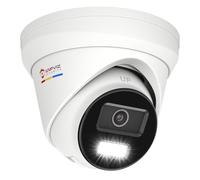 Anpviz Caméra IP PoE 4K extérieure, caméra de sécurité intelligente à double lumière de 8 MP, détection humain/véhicule, objectif 2,8 mm, vision nocturne couleur, boîtier entièrement métallique