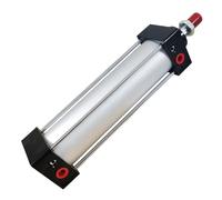 ANQECAJH Cylindre pneumatique à air SC 32, 40, 50 et 63 de diamètre, piston de 50, 75, 100, 150, 200 et 300 mm de course, cylindres à double effet, 1 unité (Stroke 150 mm, SC32 (Bore 32 mm)