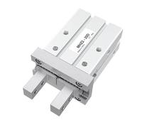 ANQECAJH Cylindre pneumatique SC à 2 doigts, pinces à air, colliers en aluminium, cylindres à doigts, MHZ2-10D, MHZ2-16D, 6D, 20D, 25D, 32D, 40D, 1 unité (20 Dust Cover)