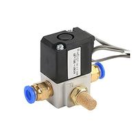 ANQECAJH Électrovanne Haute fréquence 12 V/24 V/220 V série VT307/VT307V VT307-3/4/5/6G1-01/02, vanne à Vide VT307-3/4/5/6G-01, 1 pièce(Vt307v-3g1-01,with 4mm Fittings)