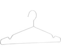 ANQI Lot de 20 cintres en acier inoxydable - Argent