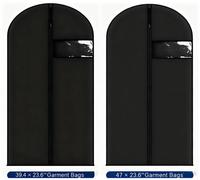 ANQI Lot de 4 Housses Premium pour Vêtements 2*100*60cm 2*120*60cm