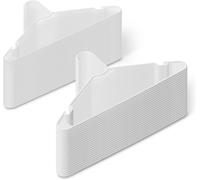 ANQI Lot de 50 cintres en plastique - Blanc