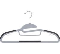 ANQI Srtip Lot de 20 cintres en plastique - Gris